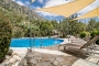 Pool area with your studio villa in the distance